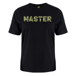 printed word  t-shirt - green camo - Master