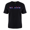 printed word  t-shirt - leather flag - Slave