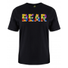 printed word  t-shirt - photo bear - Bear