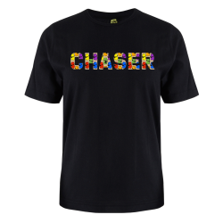 printed word  t-shirt - photo bear - Chaser