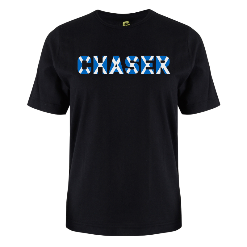 printed word  t-shirt - Scottish Flag - Chaser