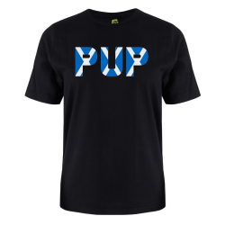 printed word  t-shirt - Scottish Flag - Pup
