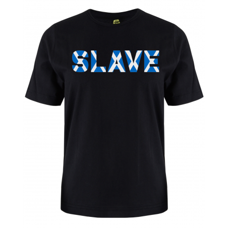 printed word  t-shirt - Scottish Flag - Slave