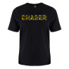 printed word  t-shirt - yellow camo - Chaser