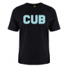 printed word  t-shirt - blue polar - Cub