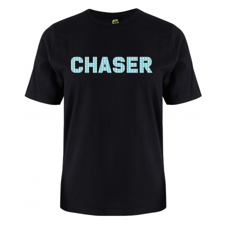 printed word  t-shirt - blue polar - Chaser