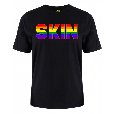 printed word  t-shirt - Rainbow flag - Skin