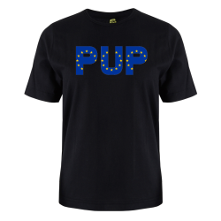 printed word  t-shirt - eu flag - Pup