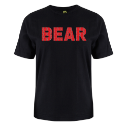 printed word  t-shirt - little panda - Bear