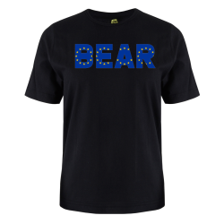 printed word  t-shirt - eu flag - Bear