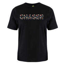 printed word  t-shirt - superman script - Chaser
