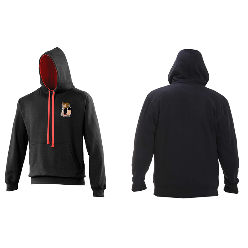 Varsity Hoodie - Little Rubber Bear - Front Print Only