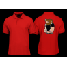 Polo Shirt Adult - Little Rubber Bear - Back Print