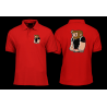 Polo Shirt Adult - Little Rubber Bear - Back Print