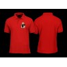 Polo Shirt Adult -  Little Rubber Bear- Front Print- Beard only 