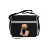 Retro Messenger Bag- little rubber bear- Beard only 