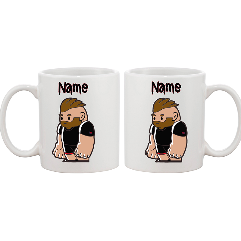 Ceramic Coffee Mug - 20oz (1pint) Little Rubber Bear - Mowhawk Ceramic Coffee Mug - 20oz (1pint) Little Rubber Bear - Mowhawk