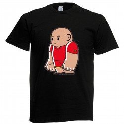 T- Shirt - Little Rubber Bear  Front Print Only  - shaved