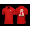Polo Shirt Adult - Little Rubber Bear - Front and Back Print - shaved
