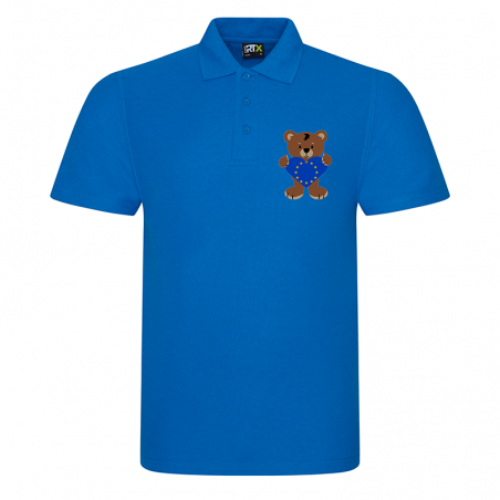 Polo Shirt Adult - bear heart eu