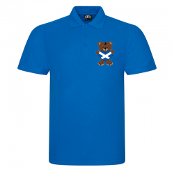 Polo Shirt Adult - bear heart scotland
