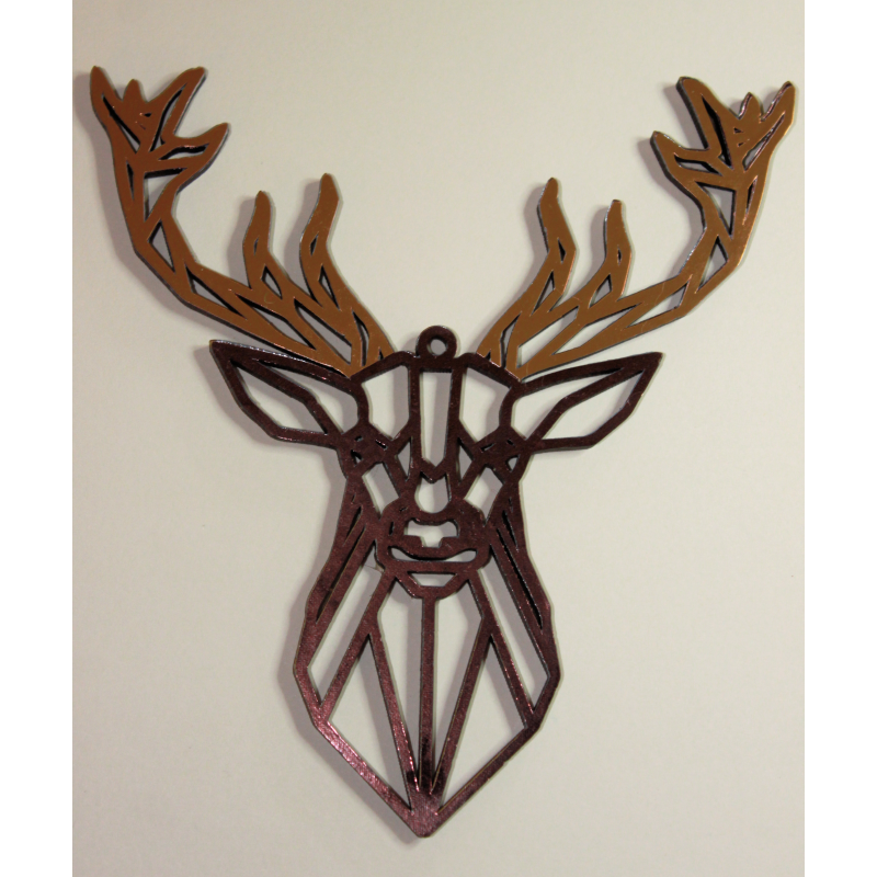Geometric Stags Head Geometric Stags Head