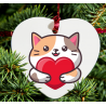 Christmas Decoration - Acrylic Shape - Cat 5