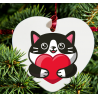 Christmas Decoration - Acrylic Shape - Cat 6