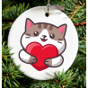 Christmas Decoration - Acrylic Shape - Cat 7