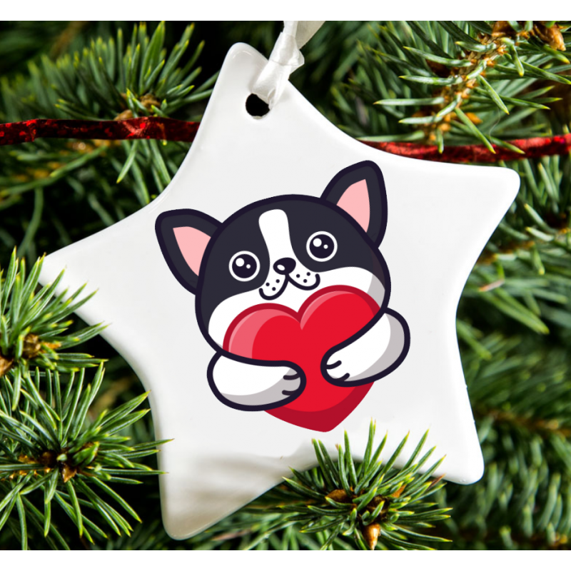 Christmas Decoration - Acrylic Shape - dog 1