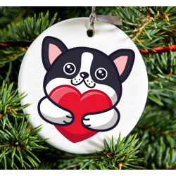 Christmas Decoration - Acrylic Shape - dog 1