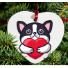 Christmas Decoration - Acrylic Shape - dog 1