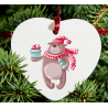 Christmas Decoration - Acrylic Shape - Bear 3