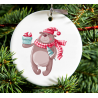 Christmas Decoration - Acrylic Shape - Bear 3