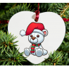 Christmas Decoration - Acrylic Shape - Bear 4