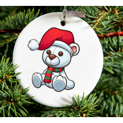 Christmas Decoration - Acrylic Shape - Bear 4