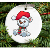 Christmas Decoration - Acrylic Shape - Bear 4