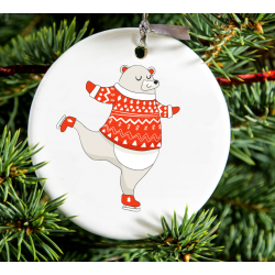 Christmas Decoration - Acrylic Shape - Bear 6