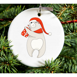 Christmas Decoration - Acrylic Shape - Bear 7