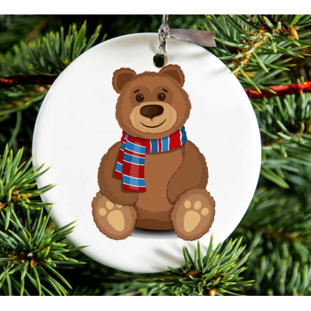Christmas Decoration - Acrylic Shape - Bear 11