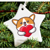 Christmas Decoration - Acrylic Shape - dog 2