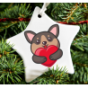 Christmas Decoration - Acrylic Shape - dog 3