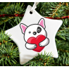 Christmas Decoration - Acrylic Shape - dog 7