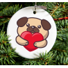 Christmas Decoration - Acrylic Shape - dog 4