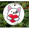 Christmas Decoration - Acrylic Shape - dog 7