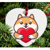 Christmas Decoration - Acrylic Shape - dog 5