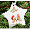 Christmas Decoration - Acrylic Shape - dog 13