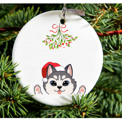 Christmas Decoration - Acrylic Shape - dog 16