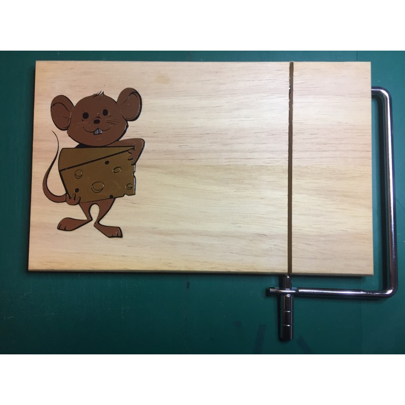 Cheese Board with Wire - Mouse 