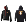 Varsity Hoodie -  Leathermen Scotland Logo - Front and Back Print